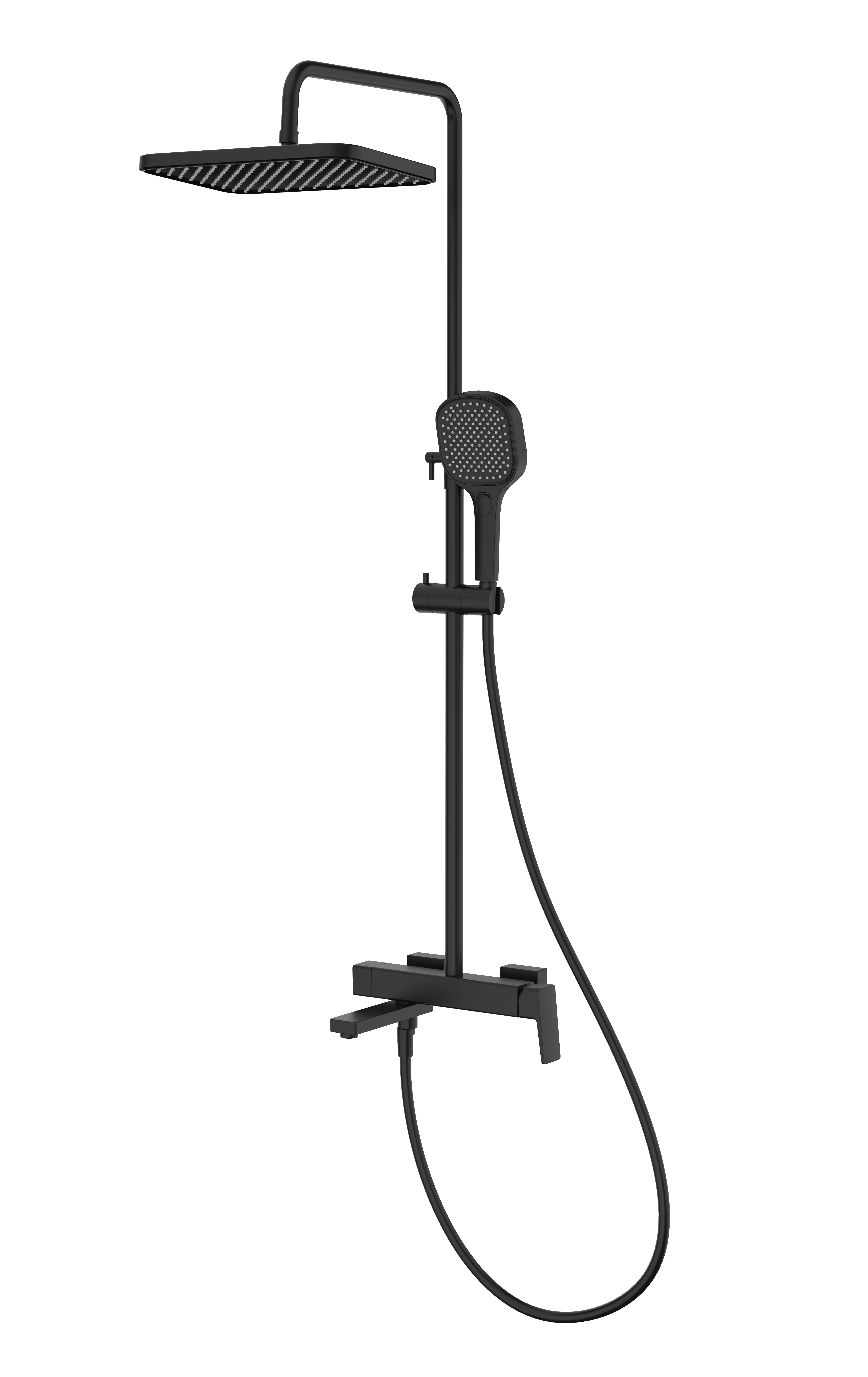  30 см Удлинитель для душевых стоек без гайки, Rose,R30