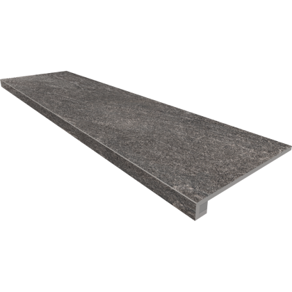 Комплект (Ступень TN02 (33x120) непол. (прямоугол. бортик) без насечек + Подступенок (14,5x120))