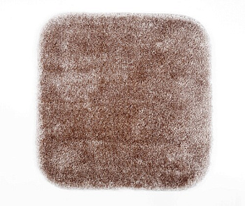 Коврик для ванной комнаты Wern, 57х55х2,8 см, коричневый, BM-2534
