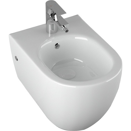 Биде подвесное Allen Brau Reality 4.32008.20 белый глянец