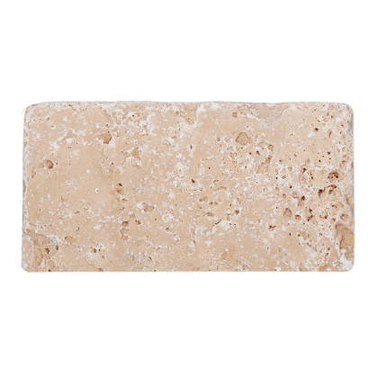 Натуральный травертин, ПЛИТКА 7,5х15, Provance