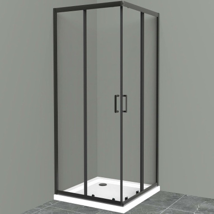 Душевой уголок BelBagno UNO-195-A-2-90-C-NERO