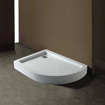 Поддон для душа акриловый VST-2AJ-1290L, 1200*900*135, сифон Ф90 с гидрозатвором