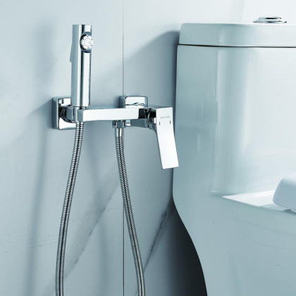 Смеситель с гигиеническим душем Shevanik S40 S4005-1 Смеситель с гигиеническим душем Shevanik S40 S4005-1