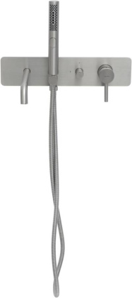 Смеситель для ванны Allen Brau Priority 5.31A06-BN (с внутренней частью) никель браш Смеситель для ванны Allen Brau Priority 5.31A06-BN (с внутренней частью) никель браш