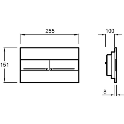 Комплект Jacob Delafon Patio,подвесной унитаз, инсталляция, кнопка, тонкое сиденье E21740RU-00, шт