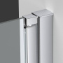 Душевая дверь Alpha VDP-3AL600CLB, черный, стекло прозрачное Душевая дверь Alpha VDP-3AL600CLB, черный, стекло прозрачное