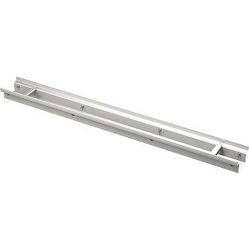 Дренажный желоб 100 мм регулируемый, нержавеющая сталь