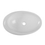 Раковина керамическая накладная, овальная BB1396