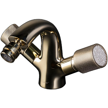 Смеситель для биде ROYAL CRYSTAL, золото_Комплект