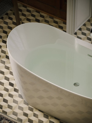 Ванна Jazz акриловая отдельностоящая, белый, Размер 1700*800*740мм, арт. FB17