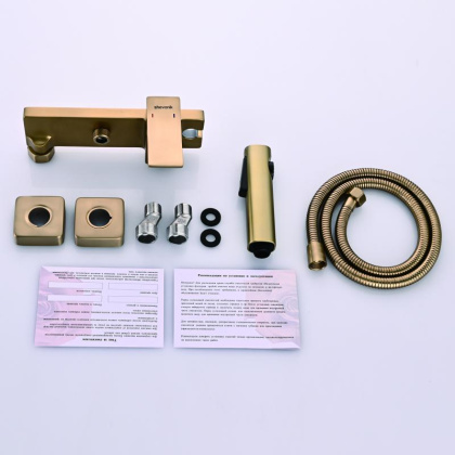 Смесители с гигиеническим душем Shevanik S61G S6105G-1 Смесители с гигиеническим душем Shevanik S61G S6105G-1