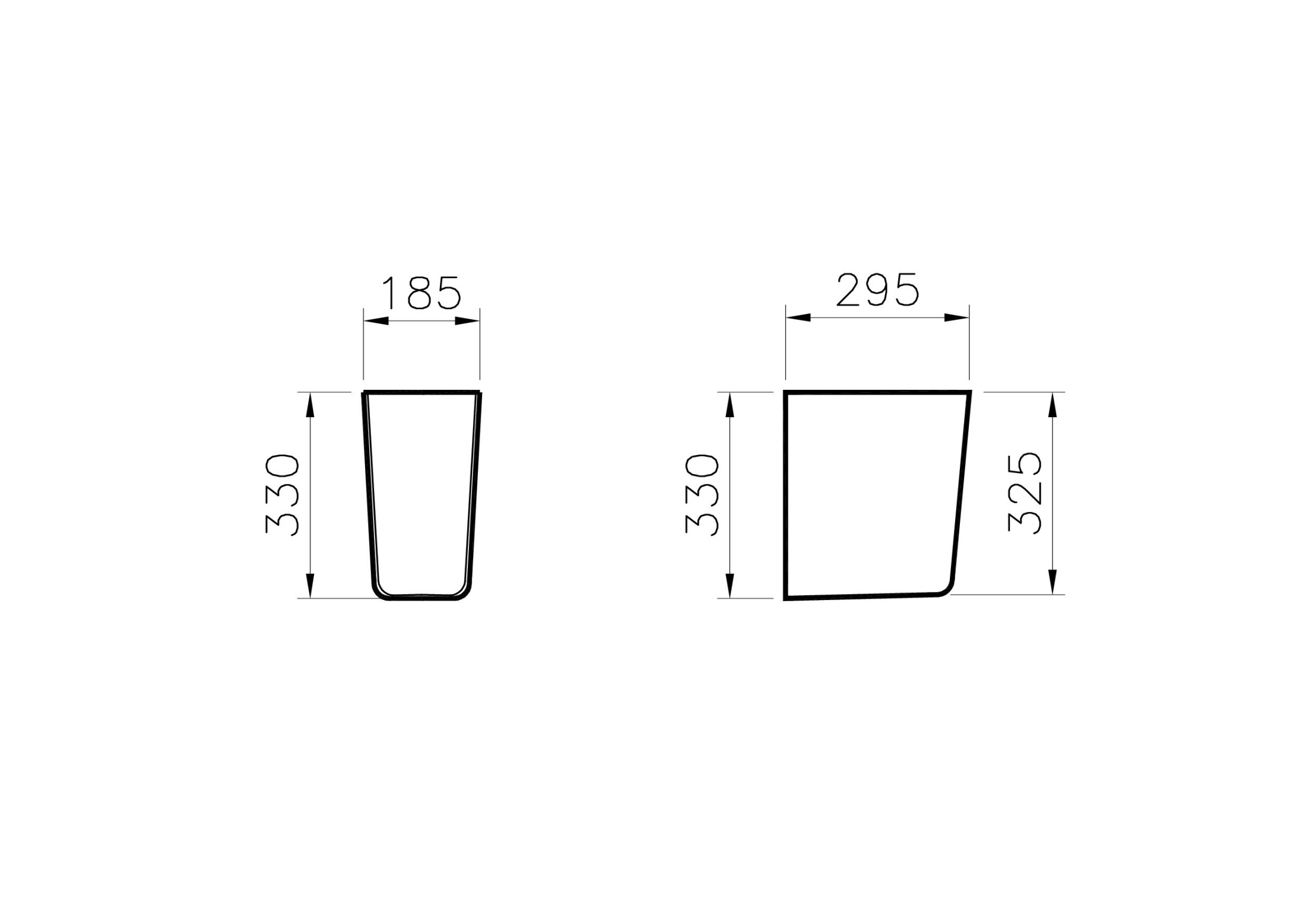 Полупьедестал VitrA S20 5281B003-7201 фарфор белый