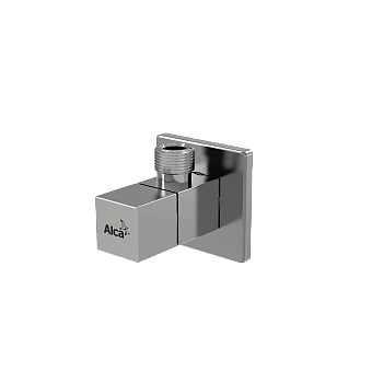 Угловой вентиль 1/2"×3/8", квадратный