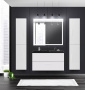 Шкаф подвесной BelBagno AURORA-1600-2A-SC-BO-P-R Bianco Opaco, правосторонний