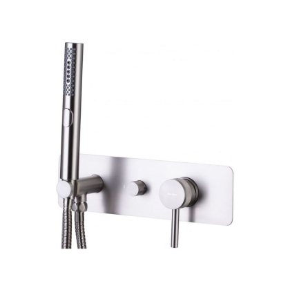 Смеситель для душа Allen Brau Priority 5.31009-BN (с внутренней частью) никель браш Смеситель для душа Allen Brau Priority 5.31009-BN (с внутренней частью) никель браш