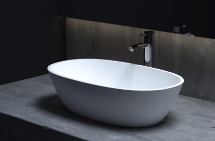 Раковина Salini S-Sense Callista 56 см 1101106GRH, глянцевая Раковина Salini S-Sense Callista 56 см 1101106GRH, глянцевая