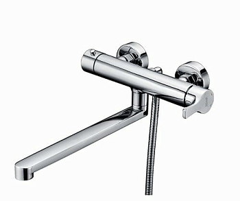 Berkel 4802L Смеситель для ванны с длинным изливом Wasserkraft Berkel 4802L Смеситель для ванны с длинным изливом Wasserkraft