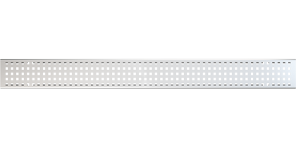 Решетка для дренажного желоба 100 мм, нержавеющая сталь Решетка для дренажного желоба 100 мм, нержавеющая сталь