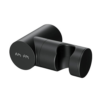 F0500822 держатель для ручного душа настенный, Черный, шт.