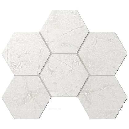 Мозаика MA01 Hexagon 25x28,5 непол.(10 мм) Мозаика MA01 Hexagon 25x28,5 непол.(10 мм)