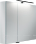 Зеркальный шкаф для ванной комнаты  SANCOS Hilton 900x148х740 мм, с LED подсветкой, арт .Z900