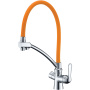 Смеситель Lemark Comfort LM3070C-Orange для кухни  с подключением к фильтру с питьевой водой